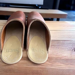 Sven Original Clog - Saddle/Brown - Size 40
